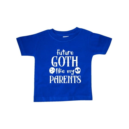 Inktastic Future Goth Like my Parents with Skulls Gift Baby Boy or Baby Girl T-Shirt
Inktastic Future Goth Like my Parents with Skulls Gift Baby Boy or Baby Girl T-Shirt