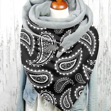 Honeeladyy Sales Fashion Winter Women Paisley Print Button Soft Wrap Casual Warm Scarves Shawls
Honeeladyy Sales Fashion Winter Women Paisley Print Button Soft Wrap Casual Warm Scarves Shawls