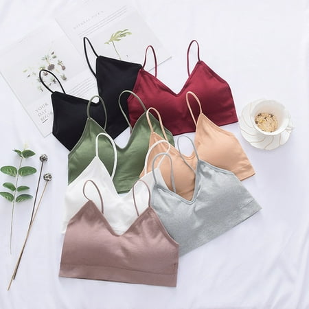 Women sports bra ,No Steel Ring Liner Solid Color Knitting Thread Strap Underwear,Thick cotton pad Underwear Back Tube Top,Thick cotton pad Elastic Bra,seven colors
Women sports bra ,No Steel Ring Liner Solid Color Knitting Thread Strap Underwear,Thick cotton pad Underwear Back Tube Top,Thick cotton pad Elastic Bra,seven colors