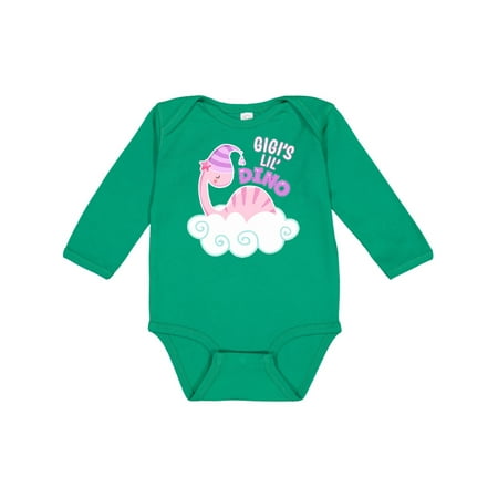 Inktastic Gigi s Lil Dino with Cute Pink Baby Dinosaur Gift Baby Boy or Baby Girl Long Sleeve Bodysuit
Inktastic Gigi s Lil Dino with Cute Pink Baby Dinosaur Gift Baby Boy or Baby Girl Long Sleeve Bodysuit