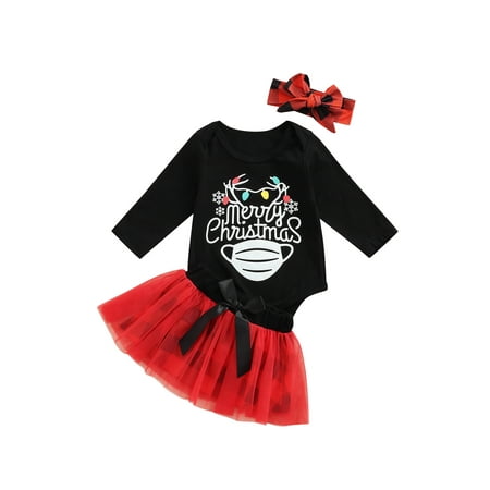 Christmas Infant Baby Girl Romper Long Sleeve Yarn Skirt with Waist Belt Bowknot Hairband 3Pcs Sets
Christmas Infant Baby Girl Romper Long Sleeve Yarn Skirt with Waist Belt Bowknot Hairband 3Pcs Sets