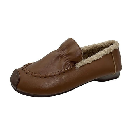 Qufokar Fall Boots for Women Knee High Comfy Business Casual Shoes Women Woolen Shoes for Women Wear Flat Soles Autumn And Winter And Put On Warm Cotton Shoes for Women In Winter
Qufokar Fall Boots for Women Knee High Comfy Business Casual Shoes Women Woolen Shoes for Women Wear Flat Soles Autumn And Winter And Put On Warm Cotton Shoes for Women In Winter