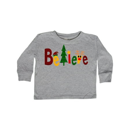 Inktastic Believe Plaid Christmas Tree and Reindeer Gift Toddler Boy or Toddler Girl Long Sleeve T-Shirt
Inktastic Believe Plaid Christmas Tree and Reindeer Gift Toddler Boy or Toddler Girl Long Sleeve T-Shirt