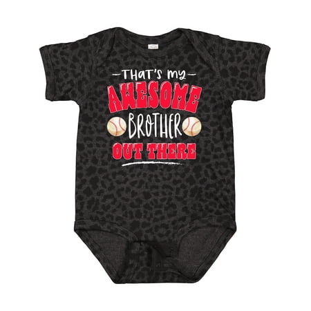 Inktastic That s My Awesome Brother out There with Baseballs Gift Baby Boy or Baby Girl Bodysuit
Inktastic That s My Awesome Brother out There with Baseballs Gift Baby Boy or Baby Girl Bodysuit