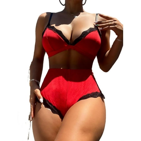 Sexy Colorblock Cami Strap Short Sets Sleeveless Red Womens Pajama Sets (Women s)
Sexy Colorblock Cami Strap Short Sets Sleeveless Red Womens Pajama Sets (Women s)