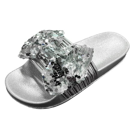 Women Shoes Flat Beach Slippers Fashion Shiny Flat Slippers Flashing Diamond Bow Knot Sandals
Women Shoes Flat Beach Slippers Fashion Shiny Flat Slippers Flashing Diamond Bow Knot Sandals