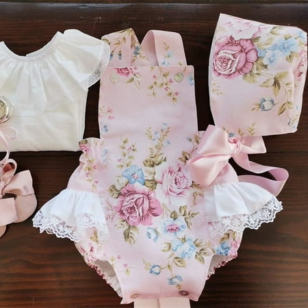 2Pcs Summer Newborn Baby Girls Clothes Sleeveless Lace Ruffles Flower Romper Bodysuits Princess+Headband Outfits 0-24M
2Pcs Summer Newborn Baby Girls Clothes Sleeveless Lace Ruffles Flower Romper Bodysuits Princess+Headband Outfits 0-24M