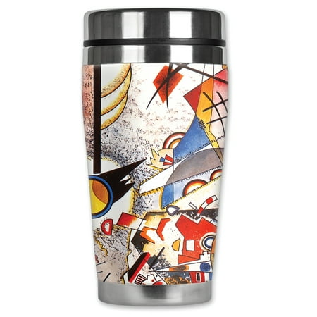 Mugzie brand 16-Ounce Stainless Steel Travel Mug with Insulated Wetsuit Cover - Kandinsky: Watercolor
Mugzie brand 16-Ounce Stainless Steel Travel Mug with Insulated Wetsuit Cover - Kandinsky: Watercolor