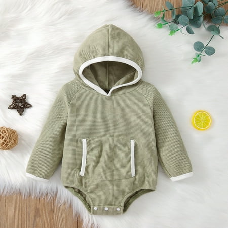 Hunpta Toddler Kids Infant Newborn Baby Boys Girls Patchwork Solid Long Sleeve Hoodie Pullover Sweatshirt Romper Bobysuit Outfits Clothes
Hunpta Toddler Kids Infant Newborn Baby Boys Girls Patchwork Solid Long Sleeve Hoodie Pullover Sweatshirt Romper Bobysuit Outfits Clothes