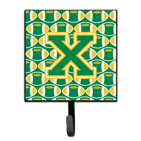 Carolines Treasures CJ1069-XSH4 Letter X Football Green and Gold Leash or Key Holder 7Hx4.25W multicolor
Carolines Treasures CJ1069-XSH4 Letter X Football Green and Gold Leash or Key Holder 7Hx4.25W multicolor