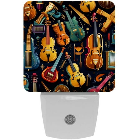 itdsatrgt 2 Pack Musical Instrument Pattern Plug in LED Night Light Auto Sensor Dusk to Dawn Decorative Night for Bedroom Bathroom Kitchen Hallway Stairs Hallway Baby s Room Energy Saving
itdsatrgt 2 Pack Musical Instrument Pattern Plug in LED Night Light Auto Sensor Dusk to Dawn Decorative Night for Bedroom Bathroom Kitchen Hallway Stairs Hallway Baby s Room Energy Saving
