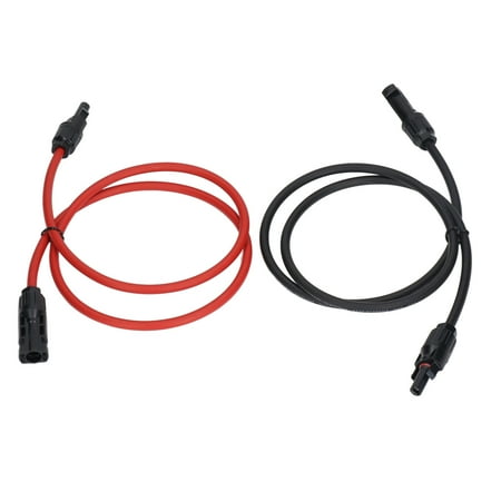 Solar Panel Extension Cable Insulation Shell 10AWG Solar Extension Cable Conductivity 6mm² For PV System 1m / 3.3ft 3 M / 9.8ft 5m / 16.4ft 10m / 32.8ft
Solar Panel Extension Cable Insulation Shell 10AWG Solar Extension Cable Conductivity 6mm² For PV System 1m / 3.3ft 3 M / 9.8ft 5m / 16.4ft 10m / 32.8ft