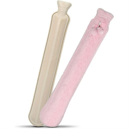 Hot Water Bottle with Cover 2L Super Soft Plush for Neck and Shoulder Back Legs Waist Warm 72 x 12cm Full Body Length Hot Water Bottle with Pure Natural Rubber(Pink)
Hot Water Bottle with Cover 2L Super Soft Plush for Neck and Shoulder Back Legs Waist Warm 72 x 12cm Full Body Length Hot Water Bottle with Pure Natural Rubber(Pink)