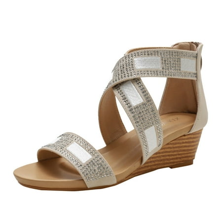 Fsqjgq Shoes for Women Sandals Fashion Slide Sandals Women Rhinestone Comfortable Thick Soled Waterproof Platform Roman Women Summer Slope Heel Sandals Slide Sandals Women Memory Foam White 37
Fsqjgq Shoes for Women Sandals Fashion Slide Sandals Women Rhinestone Comfortable Thick Soled Waterproof Platform Roman Women Summer Slope Heel Sandals Slide Sandals Women Memory Foam White 37