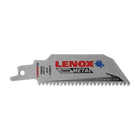 Lenox 2014212 Lazer Bi-Metal Reciprocating Saw Blade 4 Inch L 8 Tpi