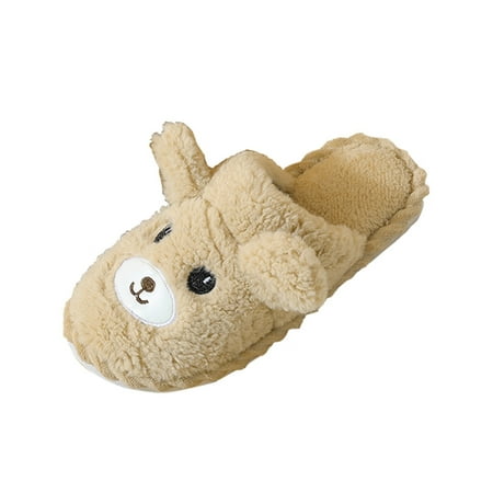 Women Walking Shoes Women Slippers Autumn And Winter Fashion Comfortable Indoor And Outdoor Cute Cartoon Bear Flat Bottom Non Slip slipper for Women cotton Coffee
Women Walking Shoes Women Slippers Autumn And Winter Fashion Comfortable Indoor And Outdoor Cute Cartoon Bear Flat Bottom Non Slip slipper for Women cotton Coffee