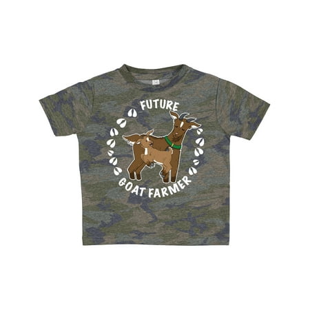Inktastic Future Goat Farmer with Cute Goats and Hoof Prints Gift Toddler Boy or Toddler Girl T-Shirt
Inktastic Future Goat Farmer with Cute Goats and Hoof Prints Gift Toddler Boy or Toddler Girl T-Shirt