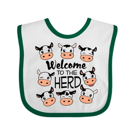 Inktastic Welcome to the Herd with Cute Black and White Holstein Cows Gift Baby Boy or Baby Girl Bib
Inktastic Welcome to the Herd with Cute Black and White Holstein Cows Gift Baby Boy or Baby Girl Bib