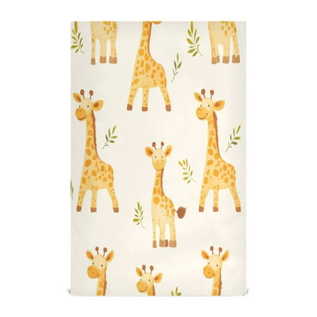 WOBOGO Cartoon Giraffe Kitchen Towel 6 Piece Large Cotton Dishcloth Premium Absorbency Set with Hanging Loop
WOBOGO Cartoon Giraffe Kitchen Towel 6 Piece Large Cotton Dishcloth Premium Absorbency Set with Hanging Loop