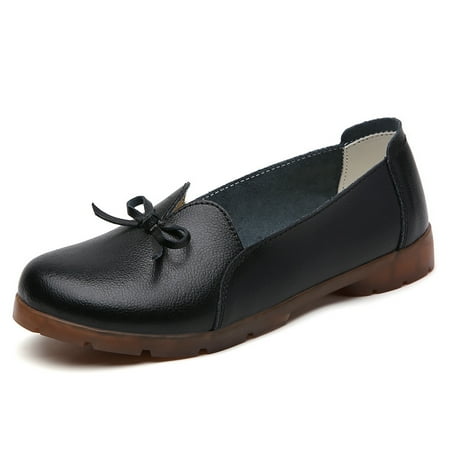 Round Toe Casual Flats Bow Tie Decor Walking Shoes Non-slip Slip On Loafers Women‘s Footwear
Round Toe Casual Flats Bow Tie Decor Walking Shoes Non-slip Slip On Loafers Women‘s Footwear