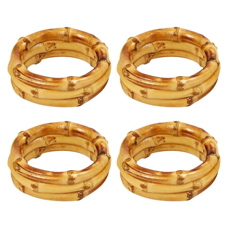 Wood Bamboo Napkin Rings Set of 4 Handmade Rattan Napkin Holder Rings Table Decorations for Wedding
Wood Bamboo Napkin Rings Set of 4 Handmade Rattan Napkin Holder Rings Table Decorations for Wedding