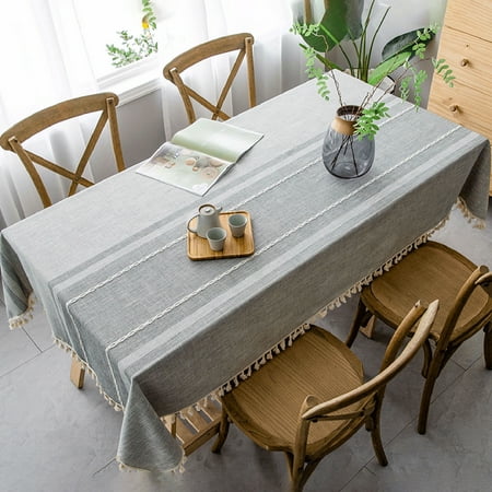 KAOU Anti-fade Table Cloth Anti-scratch Polyester Rustic Style Tassel Table Cloth Cover for Home
KAOU Anti-fade Table Cloth Anti-scratch Polyester Rustic Style Tassel Table Cloth Cover for Home