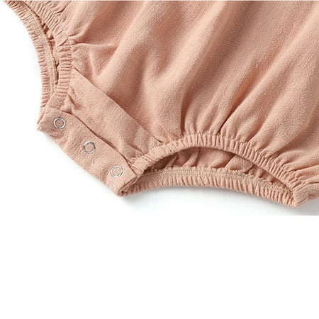 Gubotare Baby Rompers Girl Baby Girls Romper Jumpsuit 100% Organic Cotton One-Piece Coverall Pink 18-24 Months 
Gubotare Baby Rompers Girl Baby Girls Romper Jumpsuit 100% Organic Cotton One-Piece Coverall Pink 18-24 Months