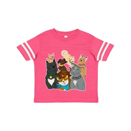 Inktastic Happy Dog Family Gift Toddler Boy or Toddler Girl T-Shirt