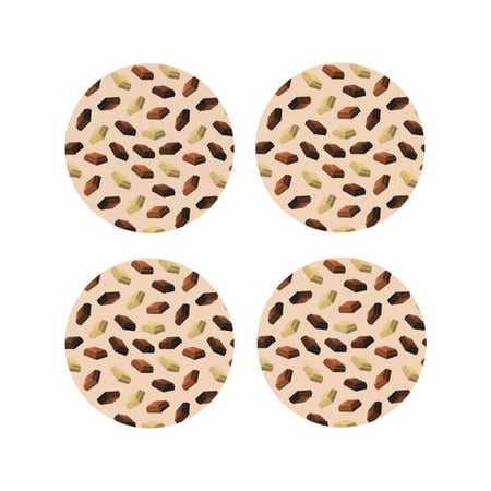 Leather Coasters with Heat-resistant for Drinks Brown Beige Chocolate Print -标题2 Round Shape
Leather Coasters with Heat-resistant for Drinks Brown Beige Chocolate Print -标题2 Round Shape