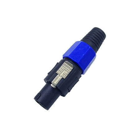 Seismic Audio Speakon connector - 2 or 4 pole with a metal latch lock for speaker cables. NEW - Speakon2-4P Seismic Audio Speakon connector - 2 or 4 pole with a metal latch lock for speaker cables. NEW - Speakon2-4P