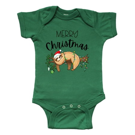 Inktastic Merry Christmas Cute Sloth with Santa Hat and Lights Gift Baby Boy or Baby Girl Bodysuit
Inktastic Merry Christmas Cute Sloth with Santa Hat and Lights Gift Baby Boy or Baby Girl Bodysuit