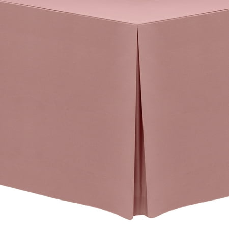 Ultimate Textile (10 Pack) 8 ft. Fitted Polyester Tablecloth - for 24 x 96-Inch Banquet and Folding Rectangular Tables Dusty Rose Pink
Ultimate Textile (10 Pack) 8 ft. Fitted Polyester Tablecloth - for 24 x 96-Inch Banquet and Folding Rectangular Tables Dusty Rose Pink