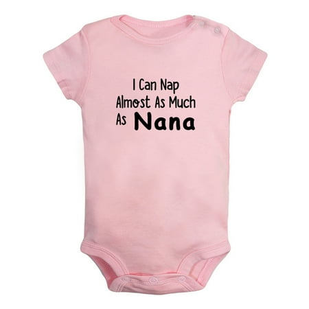 I Can Nap Almost as Much as Nana Funny Rompers For Babies Newborn Baby Unisex Bodysuits Infant Jumpsuits Toddler 0-12 Months Kids One-Piece Oufits (Pink 18-24 Months)
I Can Nap Almost as Much as Nana Funny Rompers For Babies Newborn Baby Unisex Bodysuits Infant Jumpsuits Toddler 0-12 Months Kids One-Piece Oufits (Pink 18-24 Months)