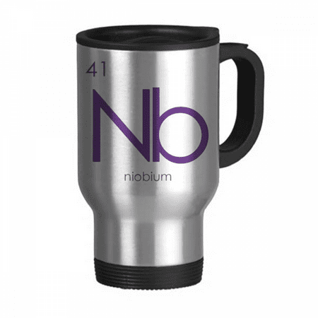 Chestry Elements Period Table Transition Metals Niobium Travel Mug Flip Lid Stainless Steel Cup Car Tumbler Thermos
Chestry Elements Period Table Transition Metals Niobium Travel Mug Flip Lid Stainless Steel Cup Car Tumbler Thermos
