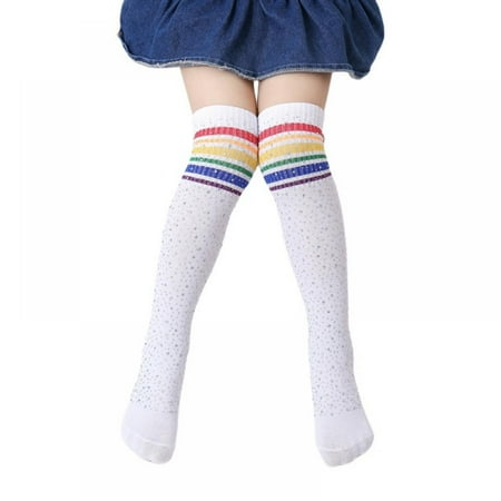 4 Pairs Kids Girls Sparkle Socks Rhinestone Stocking Shiny Socks Over Knee High Stocking Toddler Children Long Casual Socks
4 Pairs Kids Girls Sparkle Socks Rhinestone Stocking Shiny Socks Over Knee High Stocking Toddler Children Long Casual Socks