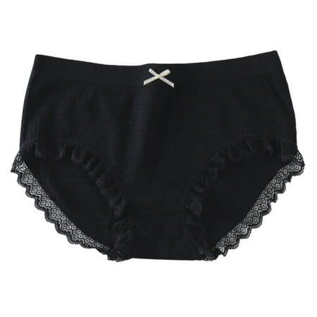 Spdoo Womens Lace Trim Underwear Sexy Bikini Panties for Ladies Mid-Waist Seamless Hipster Breathable Soft Stretch Underpants
Spdoo Womens Lace Trim Underwear Sexy Bikini Panties for Ladies Mid-Waist Seamless Hipster Breathable Soft Stretch Underpants