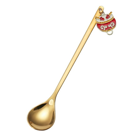 AIEOTT Kitchen tools kitchen utilitiesNew Year Tableware Dessert Spoon Stirring Small Spoon Spoon New Year Gift Spoon
AIEOTT Kitchen tools kitchen utilitiesNew Year Tableware Dessert Spoon Stirring Small Spoon Spoon New Year Gift Spoon