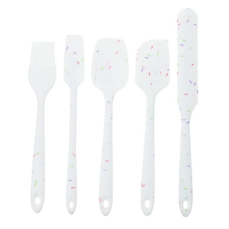 FRCOLOR 5pcs Silicone Pastry Spatula Set Non-Stick Silicone Spatula Set for Home Baking
FRCOLOR 5pcs Silicone Pastry Spatula Set Non-Stick Silicone Spatula Set for Home Baking