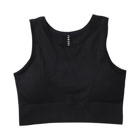 HTNBO T Shirt Bras for Women Plus Size Sports Bra Underwear Yoga Sports Wirefree Ladies Black L
HTNBO T Shirt Bras for Women Plus Size Sports Bra Underwear Yoga Sports Wirefree Ladies Black L