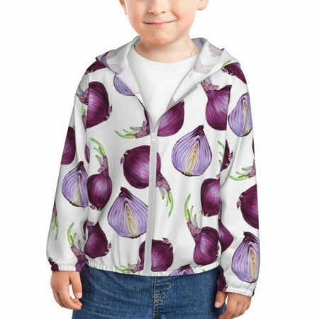 Sun Hoodie for Kids purple Onion print Long Sleeve Swim Fishing Shirts Sun Protection Zip Up Jacket Clothing Athletic Hoodie
Sun Hoodie for Kids purple Onion print Long Sleeve Swim Fishing Shirts Sun Protection Zip Up Jacket Clothing Athletic Hoodie