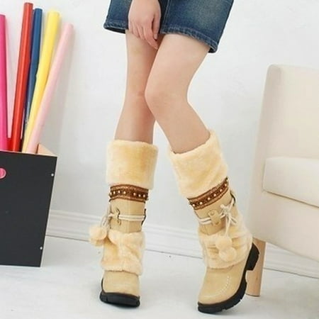Csengfiy Warm High Toe Snow Round Heels Retro Keep Middle Hairball Shoes Booties SlipOn Women Women s Boots
Csengfiy Warm High Toe Snow Round Heels Retro Keep Middle Hairball Shoes Booties SlipOn Women Women s Boots
