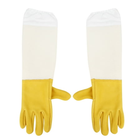 Pair of Beekeeping Protective Gloves Long Mesh Sleeves Beekeepers Working ToolXXL
Pair of Beekeeping Protective Gloves Long Mesh Sleeves Beekeepers Working ToolXXL