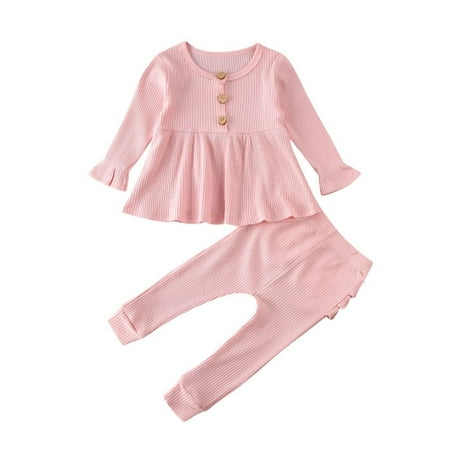 Newborn Baby Girls Knitted Outfits Long Sleeve Dress Tops Ruffles Pants Fall Winter Clothes Set
Newborn Baby Girls Knitted Outfits Long Sleeve Dress Tops Ruffles Pants Fall Winter Clothes Set