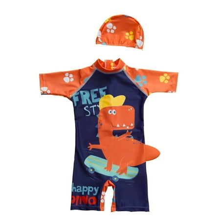 Baby/Toddler Boys Swimsuit One Piece Kids Zipper Bathing Suit Swimwear with Sun Hat Rash Guard Surfing Suit UPF 50+
Baby/Toddler Boys Swimsuit One Piece Kids Zipper Bathing Suit Swimwear with Sun Hat Rash Guard Surfing Suit UPF 50+