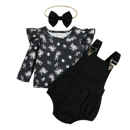 koaiezne Girls Long Sleeve Floral Prints Tops T Shirt Suspenders Shorts With Pocket Headbands Outfits Long Set Baby Girl Outfits Set Letter
koaiezne Girls Long Sleeve Floral Prints Tops T Shirt Suspenders Shorts With Pocket Headbands Outfits Long Set Baby Girl Outfits Set Letter