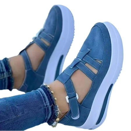 amlbb Womens Sandals Stylish Sneakers Women s Shoes Easy To Put On And Take Off Low-top Platform Wedge Sandals Womens Platform Sandals
amlbb Womens Sandals Stylish Sneakers Women s Shoes Easy To Put On And Take Off Low-top Platform Wedge Sandals Womens Platform Sandals