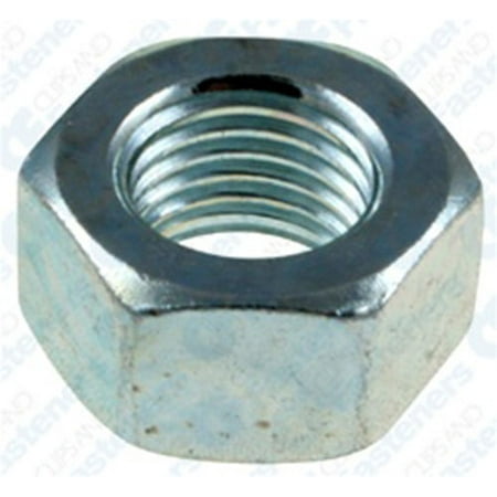 AMZ Clips And Fasteners 50 7/16 -20 SAE Grade 5 Hex Nuts Zinc