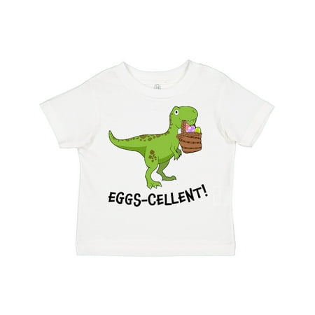 Inktastic Eggs-cellent! Cute Easter T-Rex Dinosaur Gift Toddler Boy or Toddler Girl T-Shirt 
Inktastic Eggs-cellent! Cute Easter T-Rex Dinosaur Gift Toddler Boy or Toddler Girl T-Shirt