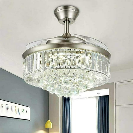 Miumeov 36 inch Crystal Ceiling Fans with LED Lights 36 Inch Ceiling Fan with Remote Crystal Chandelier Fans with Retractable Blades 3 Color-Change 3 Speeds Invisible Fan Lights
Miumeov 36 inch Crystal Ceiling Fans with LED Lights 36 Inch Ceiling Fan with Remote Crystal Chandelier Fans with Retractable Blades 3 Color-Change 3 Speeds Invisible Fan Lights