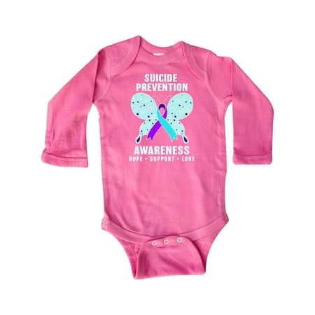 Inktastic Suicide Prevention Awareness Hope Support and Love Gift Baby Boy or Baby Girl Long Sleeve Bodysuit
Inktastic Suicide Prevention Awareness Hope Support and Love Gift Baby Boy or Baby Girl Long Sleeve Bodysuit